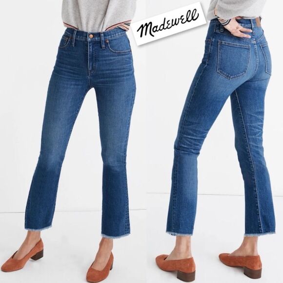 Madewell Cali Demi-Boot Jeans in Columbus Wash - Picture 1 of 8